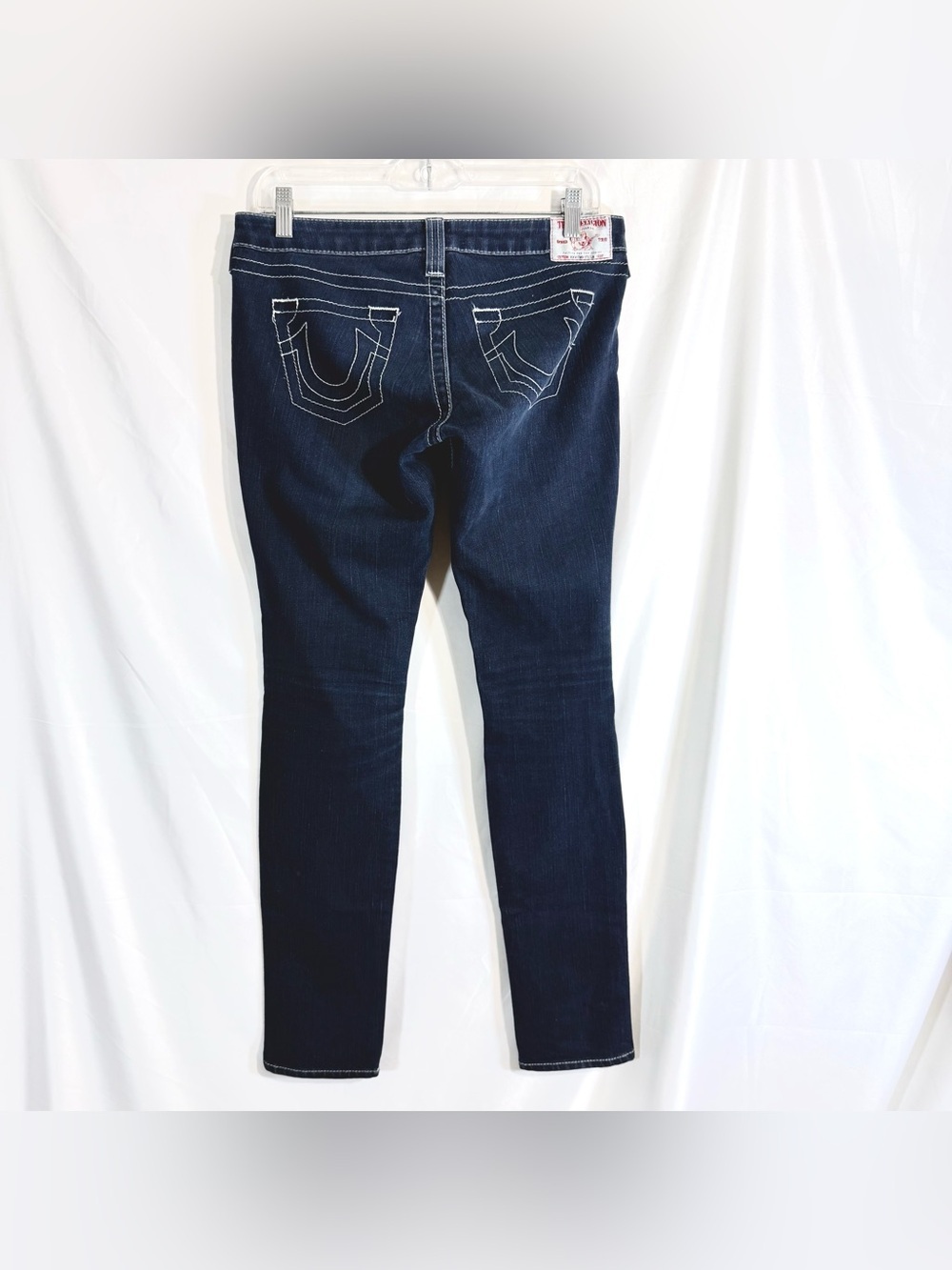 True Religion “Rockstar Stella” Low/Mid Rise Toothpick Skinny Fit Jeans Size 27 - Picture 6 of 12